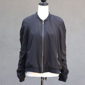 Serena Williams | Black Bomber | Jacket